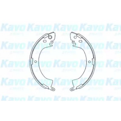 Комплект тормозных колодок KBS6408 KAVO PARTS - купити в магазині запчастин по Україні