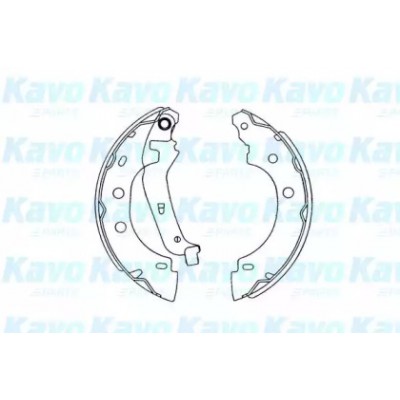 Комплект тормозных колодок KBS7410 KAVO PARTS - купить в магазине запчастей по Украине