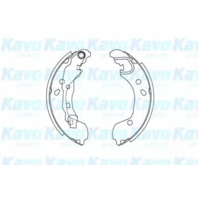 Комплект тормозных колодок KBS7415 KAVO PARTS - купить в магазине запчастей по Украине