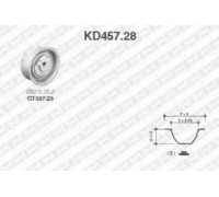 Комплект ремня ГРМ SNR KD457.28 KD45728 SNR - купить в магазине запчастей по Украине