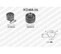 Комплект ремня ГРМ SNR KD468.05 KD46805 SNR - купить в магазине запчастей по Украине