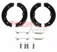 Комплект тормозных колодок, стояночная тормозная система METZGER KR 213 KR213 METZGER - купить в магазине запчастей по Украине