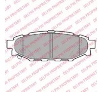 Комплект тормозных колодок, дисковый тормоз DELPHI LP1999 LP1999 DELPHI - купити в магазині запчастин по Україні