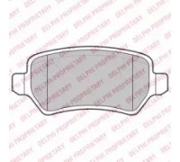 Комплект тормозных колодок, дисковый тормоз DELPHI LP2209 LP2209 DELPHI - купить в магазине запчастей по Украине