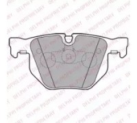 Комплект тормозных колодок, дисковый тормоз DELPHI LP2256 LP2256 DELPHI - купить в магазине запчастей по Украине