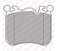 Комплект тормозных колодок, дисковый тормоз DELPHI LP2287 LP2287 DELPHI - купить в магазине запчастей по Украине