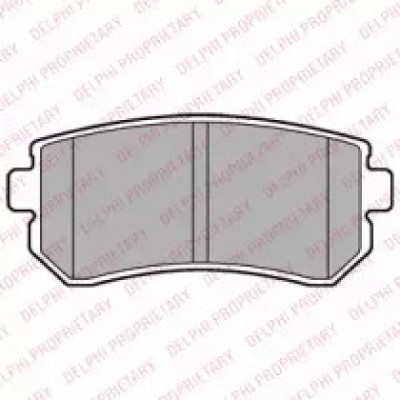 Комплект тормозных колодок, дисковый тормоз LP2303 DELPHI - купить в магазине запчастей по Украине