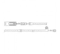 Контрольный контакт, контроль слоя тормозных колодок DELPHI LZ0225 LZ0225 DELPHI - купить в магазине запчастей по Украине