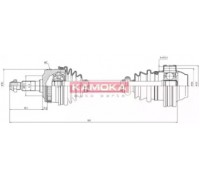 ME1138904A KAMOKA - купить в магазине запчастей по Украине
