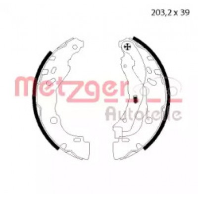 Комплект тормозных колодок MG125 METZGER - купить в магазине запчастей по Украине