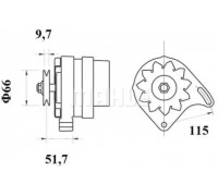 MG602 MAHLE - купить в магазине запчастей по Украине