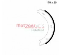 Комплект тормозных колодок, стояночная тормозная система METZGER MG 710 MG710 METZGER - купить в магазине запчастей по Украине