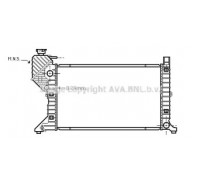 Радиатор, охлаждение двигателя AVA QUALITY COOLING MS2300 MS2300 AVA QUALITY COOLING - купить в магазине запчастей по Украине