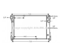MS2591 AVA QUALITY COOLING - купить в магазине запчастей по Украине