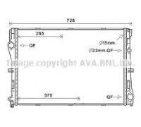 MS2679 AVA QUALITY COOLING - купить в магазине запчастей по Украине