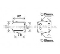 MS3559 AVA QUALITY COOLING - купить в магазине запчастей по Украине