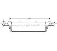 Интеркулер AVA QUALITY COOLING MS4224 MS4224 AVA QUALITY COOLING - купить в магазине запчастей по Украине