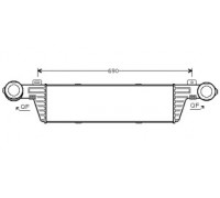 Интеркулер AVA QUALITY COOLING MS4296 MS4296 AVA QUALITY COOLING - купить в магазине запчастей по Украине