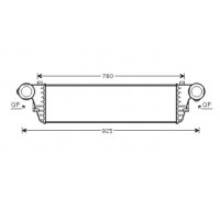 Интеркулер AVA QUALITY COOLING MS4297 MS4297 AVA QUALITY COOLING - купить в магазине запчастей по Украине