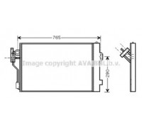 Конденсатор, кондиционер AVA QUALITY COOLING MS5352 MS5352 AVA QUALITY COOLING - купить в магазине запчастей по Украине