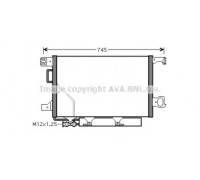 MS5360D AVA QUALITY COOLING - купить в магазине запчастей по Украине
