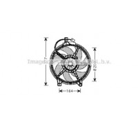 Вентилятор, охлаждение двигателя AVA QUALITY COOLING MS7517 MS7517 AVA QUALITY COOLING - купить в магазине запчастей по Украине
