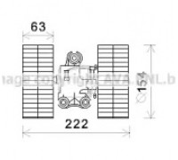 MS8632 AVA QUALITY COOLING - купить в магазине запчастей по Украине