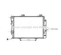 Радиатор, охлаждение двигателя AVA QUALITY COOLING MSA2173 MSA2173 AVA QUALITY COOLING - купить в магазине запчастей по Украине