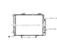Радиатор, охлаждение двигателя AVA QUALITY COOLING MSA2190 MSA2190 AVA QUALITY COOLING - купить в магазине запчастей по Украине