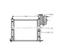 MSA2218 AVA QUALITY COOLING - купить в магазине запчастей по Украине