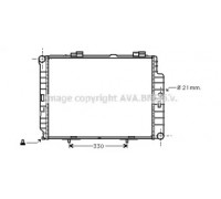Радиатор, охлаждение двигателя AVA QUALITY COOLING MSA2287 MSA2287 AVA QUALITY COOLING - купить в магазине запчастей по Украине