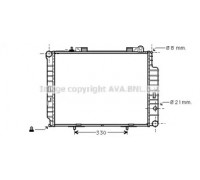 Радиатор, охлаждение двигателя AVA QUALITY COOLING MSA2302 MSA2302 AVA QUALITY COOLING - купить в магазине запчастей по Украине