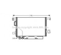 MSA5435D AVA QUALITY COOLING - купить в магазине запчастей по Украине