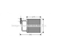 MSA6470 AVA QUALITY COOLING - купить в магазине запчастей по Украине