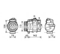 MSAK615 AVA QUALITY COOLING - купить в магазине запчастей по Украине