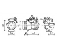 MSK683 AVA QUALITY COOLING - купить в магазине запчастей по Украине