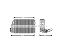 Испаритель, кондиционер AVA QUALITY COOLING MSV462 MSV462 AVA QUALITY COOLING - купить в магазине запчастей по Украине