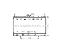 MT2199 AVA QUALITY COOLING - купити в магазині запчастин по Україні