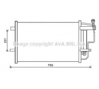 Конденсатор, кондиционер AVA QUALITY COOLING MZ5242D MZ5242D AVA QUALITY COOLING - купить в магазине запчастей по Украине