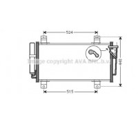 MZA5231D AVA QUALITY COOLING - купить в магазине запчастей по Украине