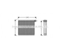 Испаритель, кондиционер AVA QUALITY COOLING MZV217 MZV217 AVA QUALITY COOLING - купить в магазине запчастей по Украине
