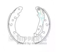 Комплект тормозных колодок NIPPARTS N3502091 N3502091 NIPPARTS - купить в магазине запчастей по Украине