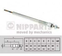 Свеча накаливания NIPPARTS N5712025 N5712025 NIPPARTS - купить в магазине запчастей по Украине
