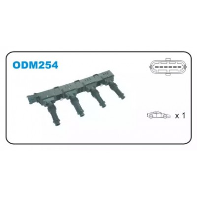 Катушка зажигания ODM254 JANMOR - купить в магазине запчастей по Украине