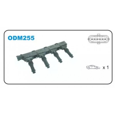 Катушка зажигания ODM255 JANMOR - купить в магазине запчастей по Украине