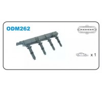 Катушка зажигания JANMOR ODM262 ODM262 JANMOR - купить в магазине запчастей по Украине