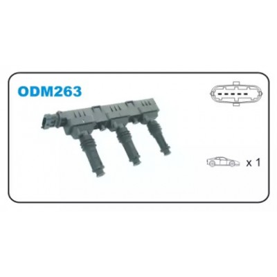 Катушка зажигания ODM263 JANMOR - купить в магазине запчастей по Украине
