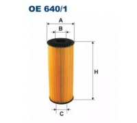 Масляный фильтр FILTRON OE640/1 OE6401 FILTRON - купить в магазине запчастей по Украине