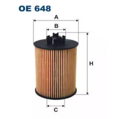 Масляный фильтр OE648 FILTRON - купить в магазине запчастей по Украине