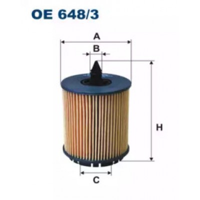 Масляный фильтр OE6483 FILTRON - купить в магазине запчастей по Украине